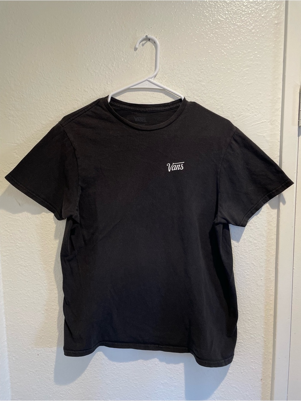 🛹 Vans Classic Logo Skate Tee • Men's M Black